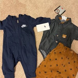0-3 month outfits New with tags